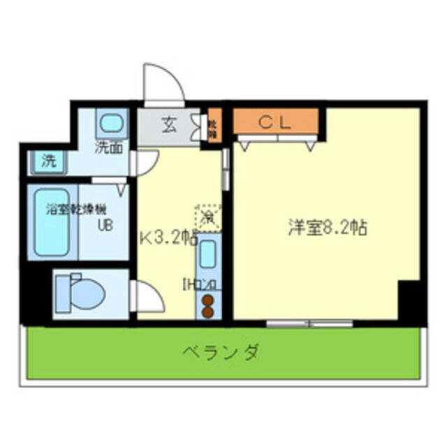 近鉄八尾駅 徒歩3分 5階の物件間取画像