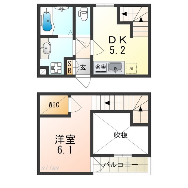 メゾンダイエイの物件間取画像