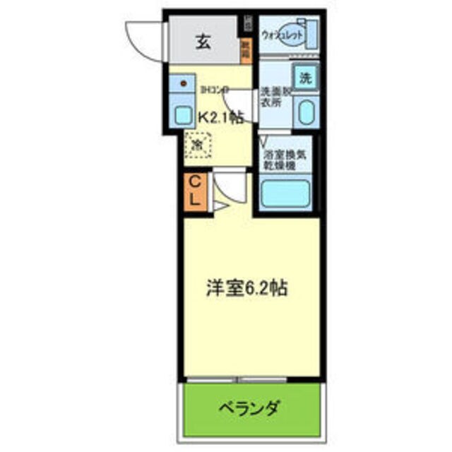 ALEGRIA平野本町の物件間取画像