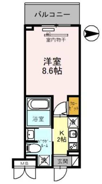 ＪＲ河内永和駅 徒歩5分 1階の物件間取画像