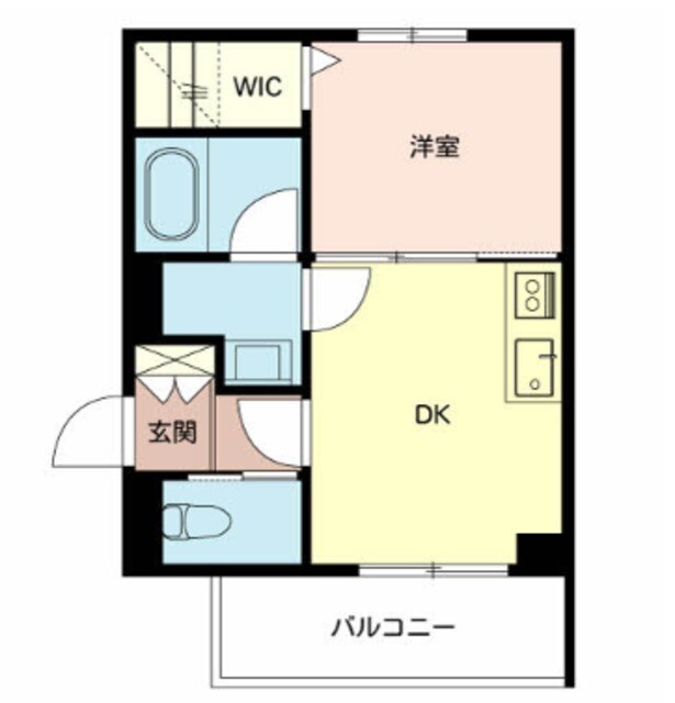 近鉄八尾駅 徒歩6分 3階の物件間取画像