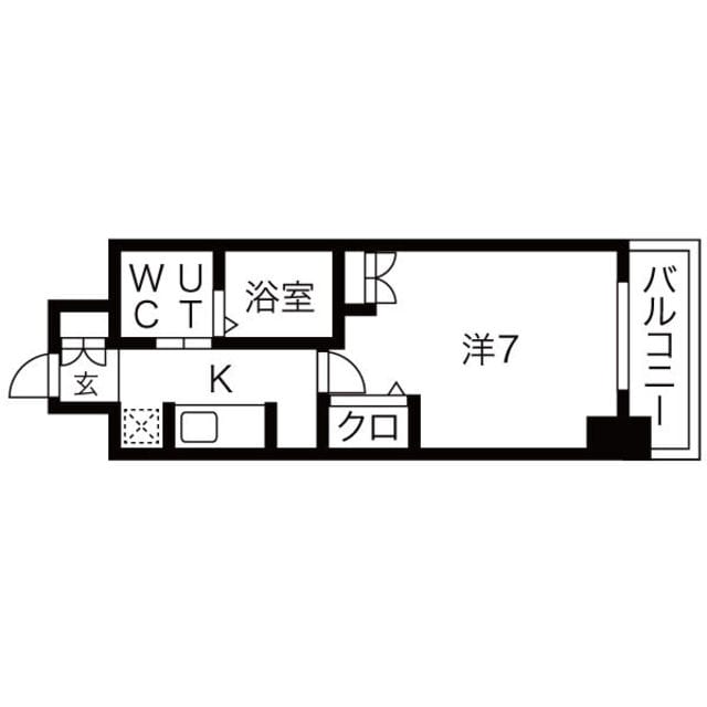 セレニテオズ北巽の物件間取画像