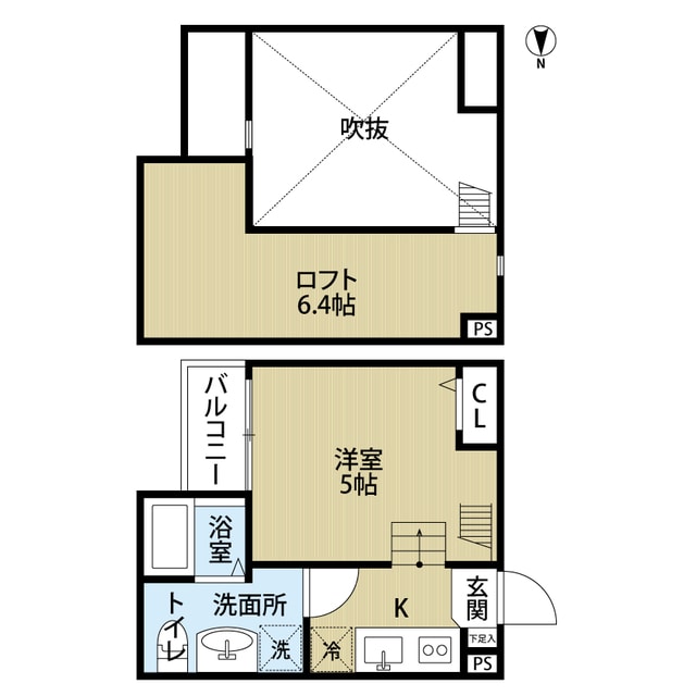 リヴェールの物件間取画像