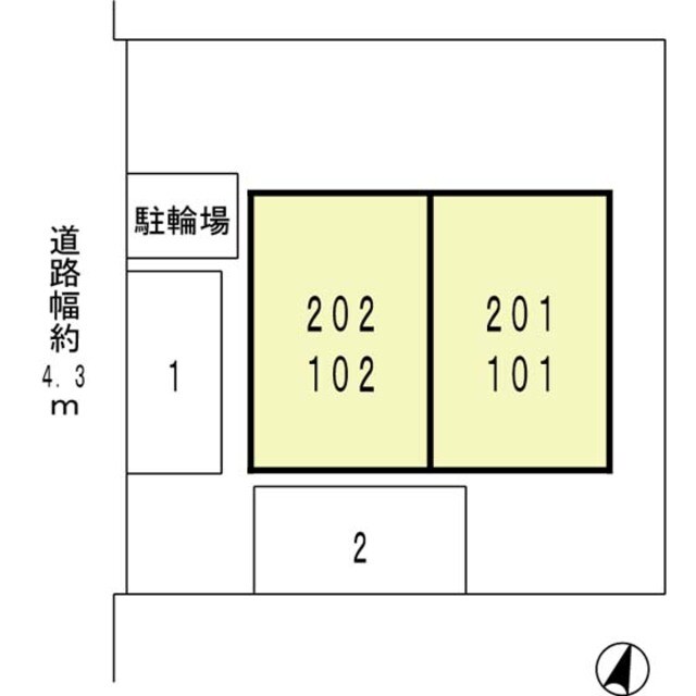 河内山本駅 徒歩17分 1階の物件外観写真