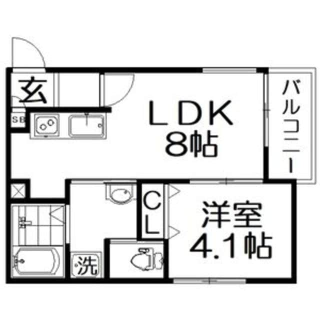 LA REGENCIA花園の物件間取画像