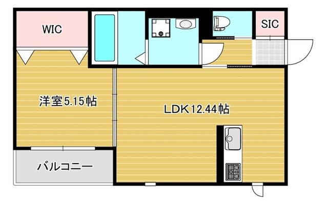 南巽駅 徒歩9分 3階の物件間取画像