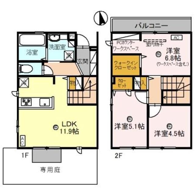 仮称)D-ROOM横小路町4丁目の物件間取画像