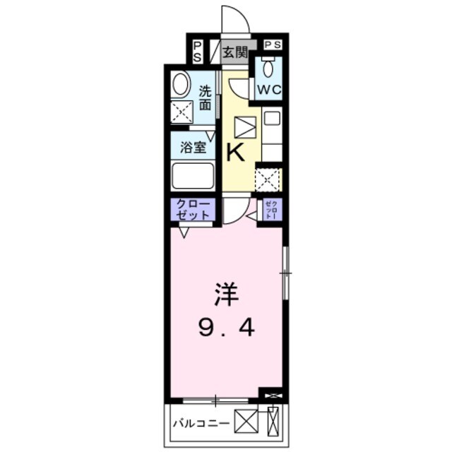 フランメゾンⅡの物件間取画像