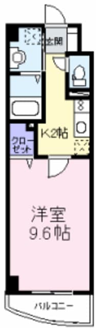 湊駅 徒歩8分 2階の物件間取画像