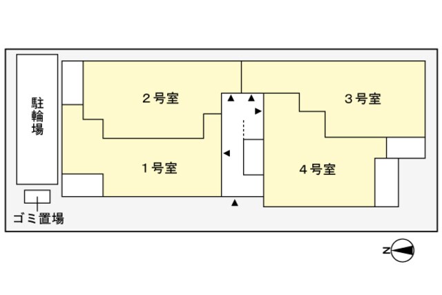 若江岩田駅 徒歩6分 1階の物件外観写真