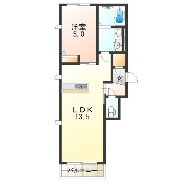 シャーメゾン南巽の物件間取画像