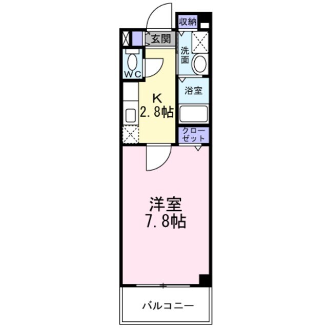 堺駅 徒歩14分 2階の物件間取画像