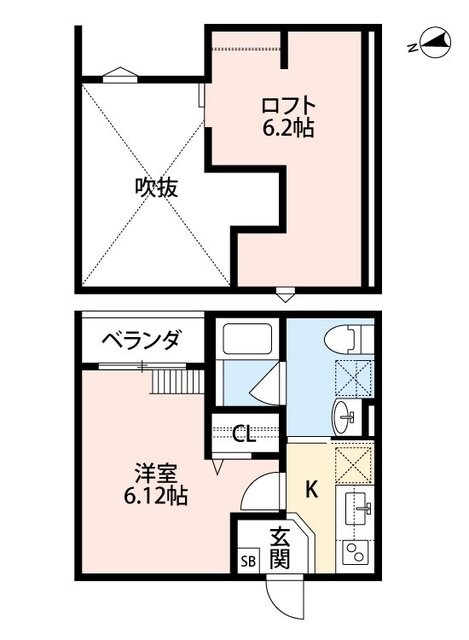 物件間取画像
