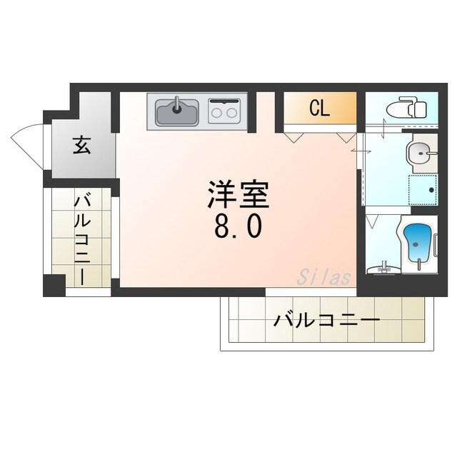 堺東駅 徒歩11分 3階の物件間取画像