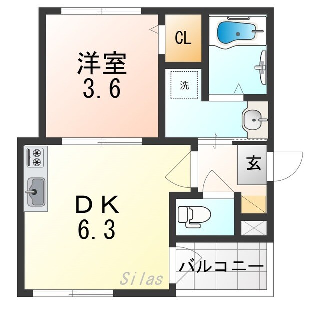 oeilletの物件間取画像