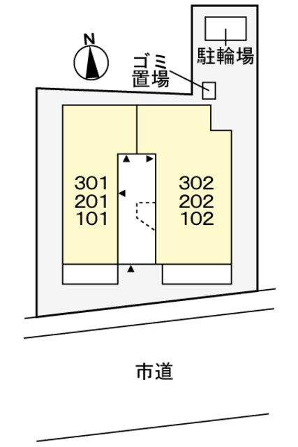 矢田駅 徒歩5分 3階の物件外観写真