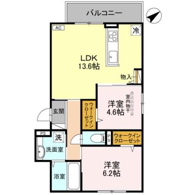 河内天美駅 徒歩8分 3階の物件間取画像