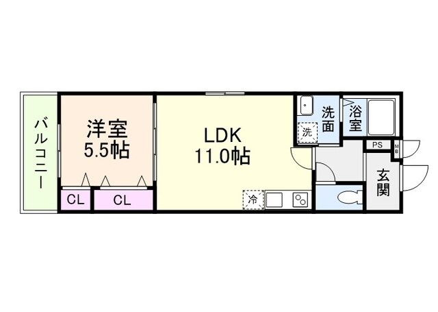 フジパレス教興寺三丁目Ⅱの物件間取画像