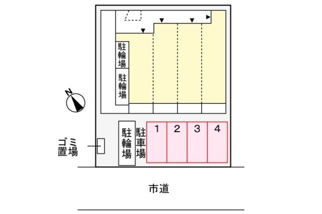 御陵前駅 徒歩15分 1階の物件外観写真