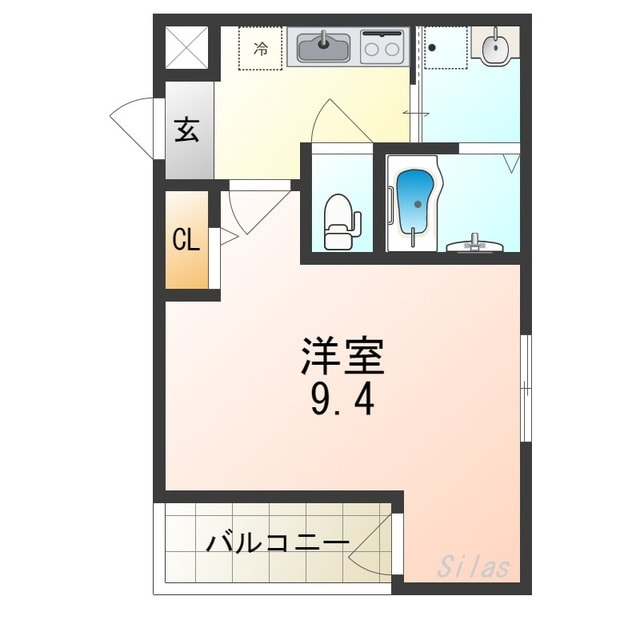堺駅 徒歩10分 2階の物件間取画像