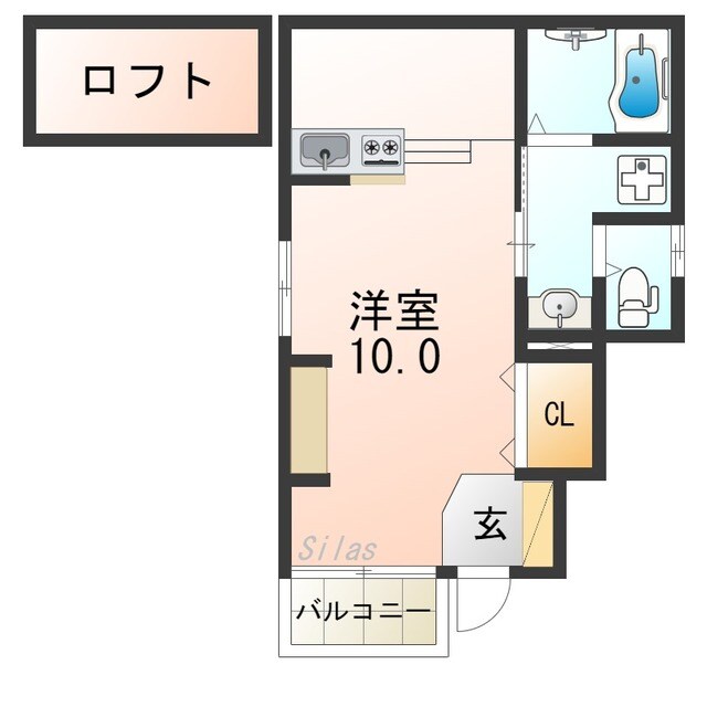 あんしん+鶴田町08-1004の物件間取画像