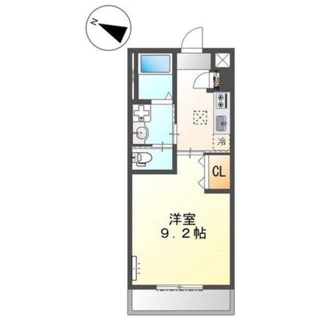 初芝駅 徒歩7分 1階の物件間取画像