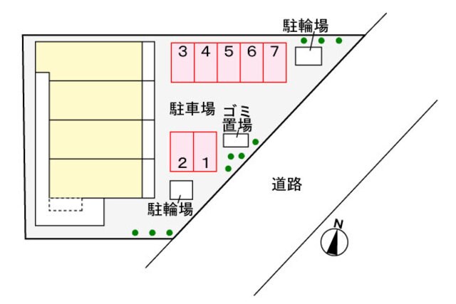 諏訪ノ森駅 徒歩17分 1階の物件外観写真