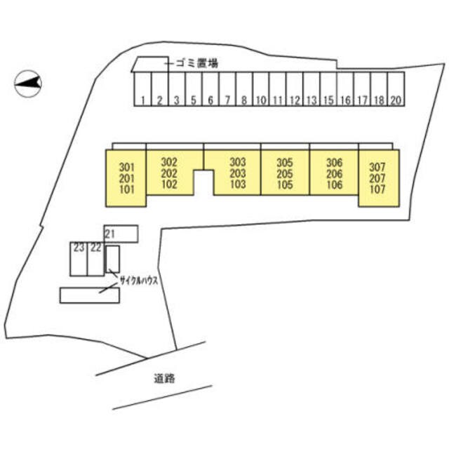 栂・美木多駅 徒歩15分 3階の物件外観写真