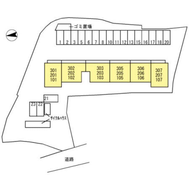 栂・美木多駅 徒歩15分 3階の物件外観写真