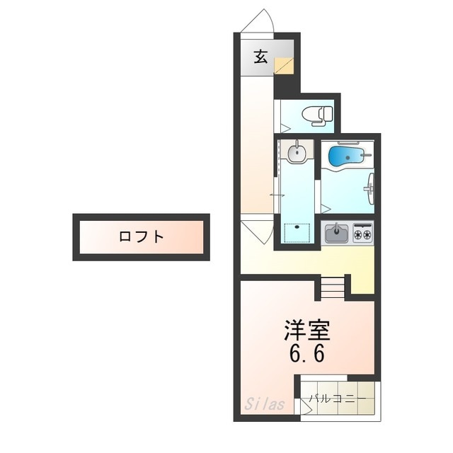 あんしん+浜寺公園町08-5002の物件間取画像