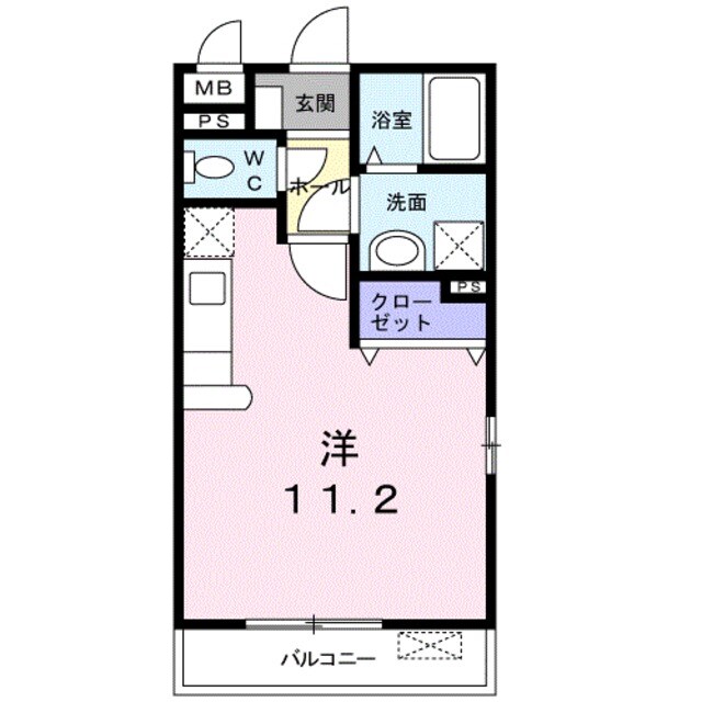 深井駅 徒歩7分 1階の物件間取画像