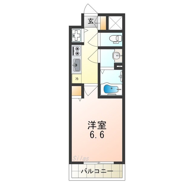 フォレストインサイド深井の物件間取画像
