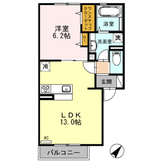 泉大津駅 徒歩10分 2階の物件間取画像