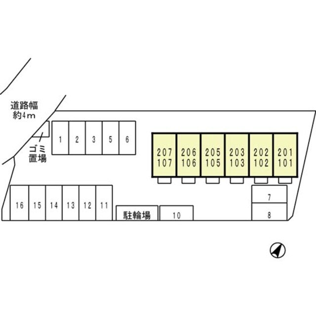 貝塚駅 徒歩8分 1階の物件外観写真