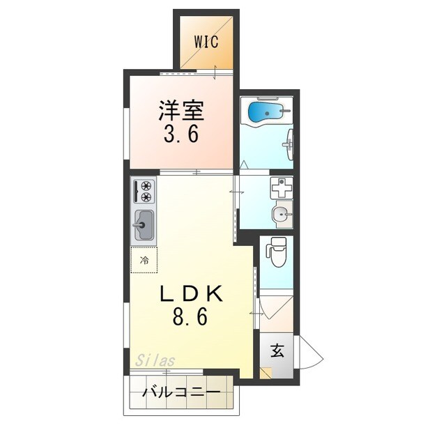 REGALEST　堺東の物件間取画像