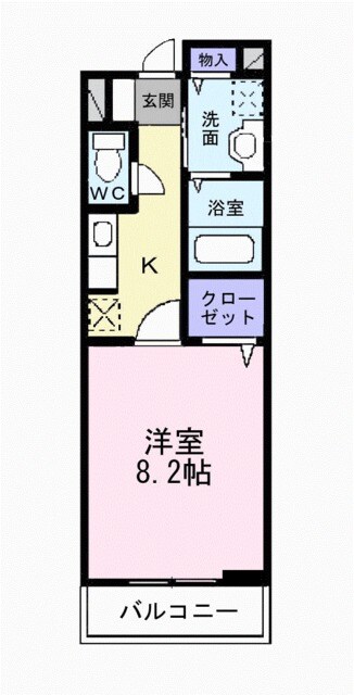 コージーコートの物件間取画像