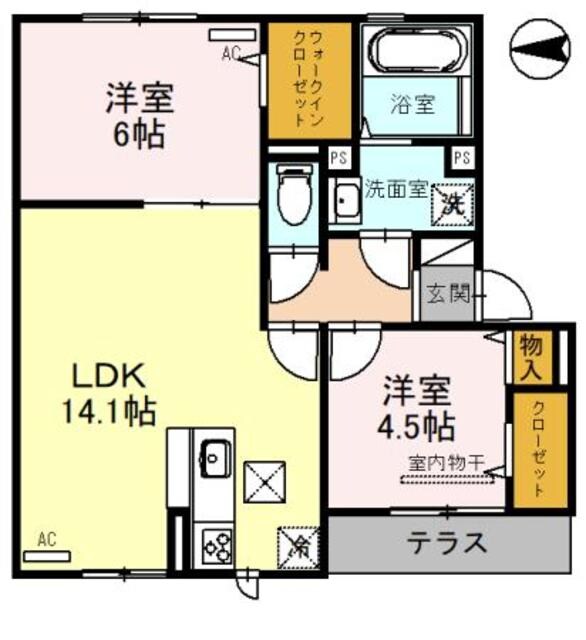 プロキオンの物件間取画像