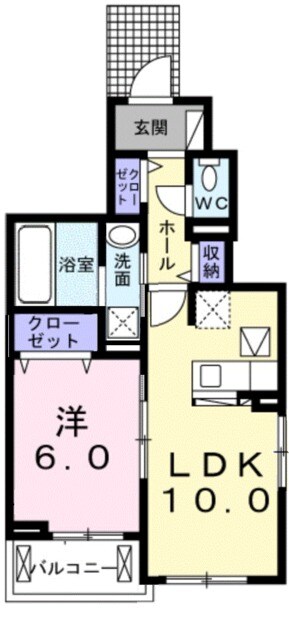 エルデ ノースの物件間取画像