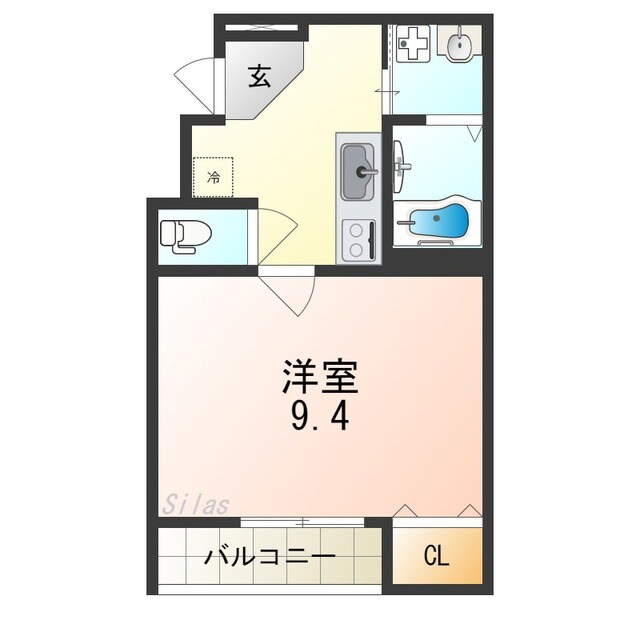 フジパレス堺諏訪森ノースの物件間取画像