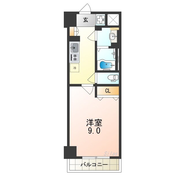 プレッツァ中百舌鳥の物件間取画像