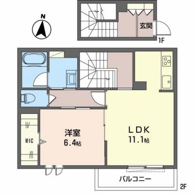 シャーメゾン　ベル　クリケットの物件間取画像