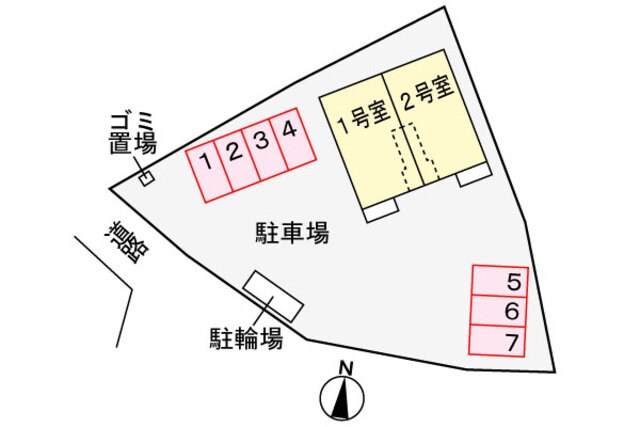 サイプレスⅢの物件外観写真