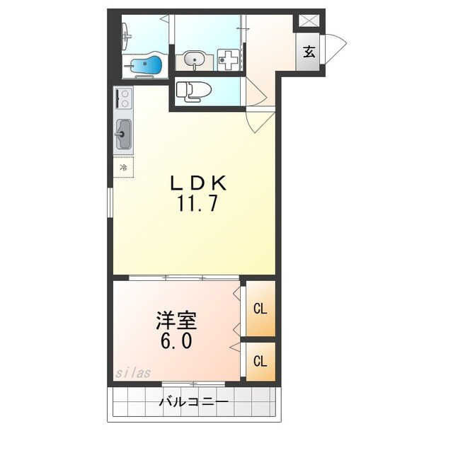 CASA・COMFORTの物件間取画像