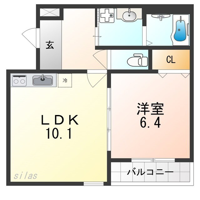CASA・COMFORTの物件間取画像