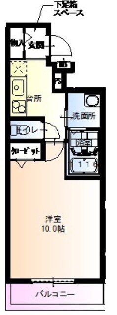 フジパレス河内花園の物件間取画像