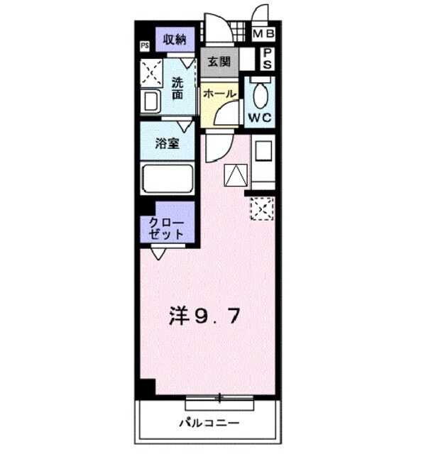 リフレ東百舌鳥B棟の物件間取画像