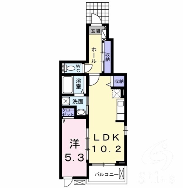 サンシャイン東山　ＰＡＲＴⅠの物件間取画像