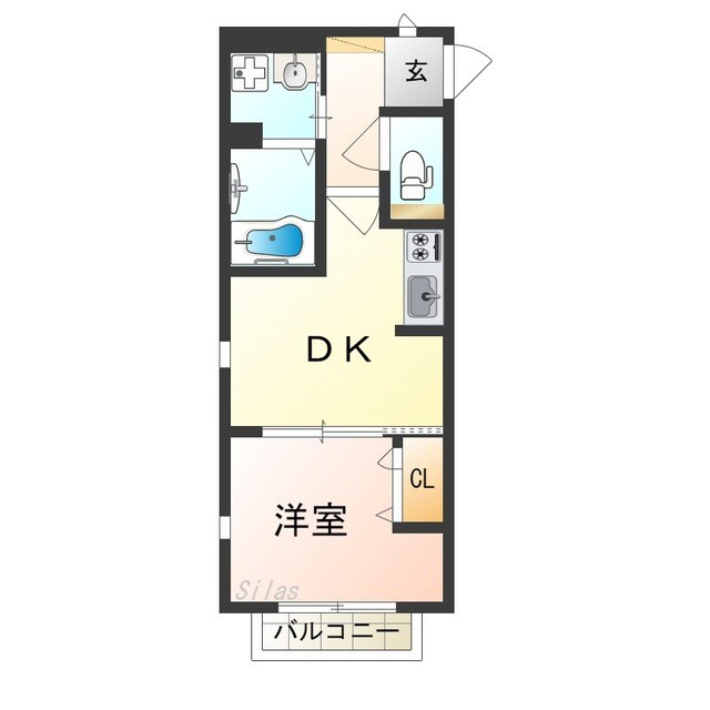 北花田駅 徒歩12分 2階の物件間取画像