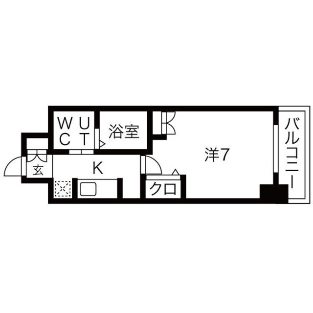 北巽駅 徒歩9分 3階の物件間取画像