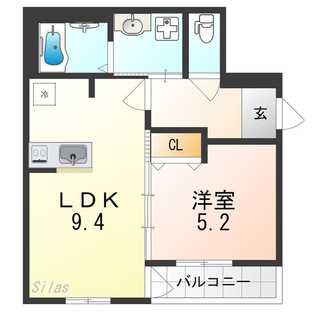 フジパレス花園Ⅰ番館の物件間取画像